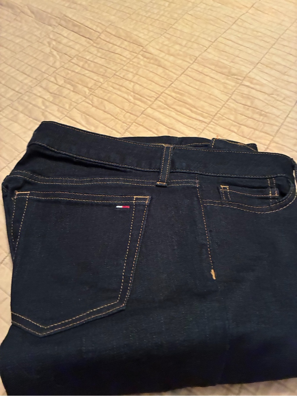 Dark Blue Women's Denim Jeans - Tommy Hilfiger Classic Straight Fit